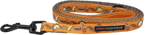 Show full view: Sassy Woof Garfield Cat Leash, One Size: 6-ft long, 0.6-in wide slide 2 of 3