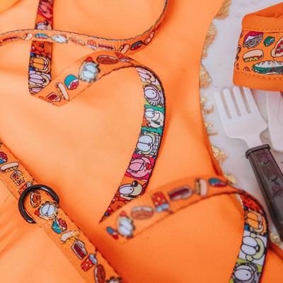 Show full view: Sassy Woof Garfield Cat Leash, One Size: 6-ft long, 0.6-in wide slide 3 of 3