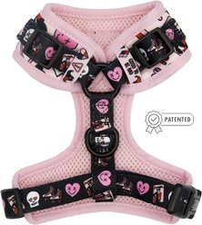 Sassy Woof Harley Quin Dog Harness, Pink, Large: 22 to 33-in chest slide 2 of 4