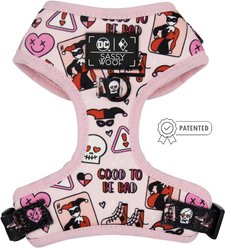Sassy Woof Harley Quin Dog Harness, Pink, X-Large: 24 to 35-in chest