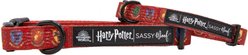 Sassy Woof Harry Potter Standard Dog Collar, Red, Small 