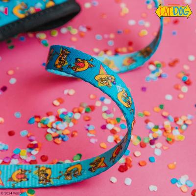 Show full view: Sassy Woof Nickelodeon CatDog Cat Leash, Blue, 6-ft long, 0.6-in wide slide 3 of 5