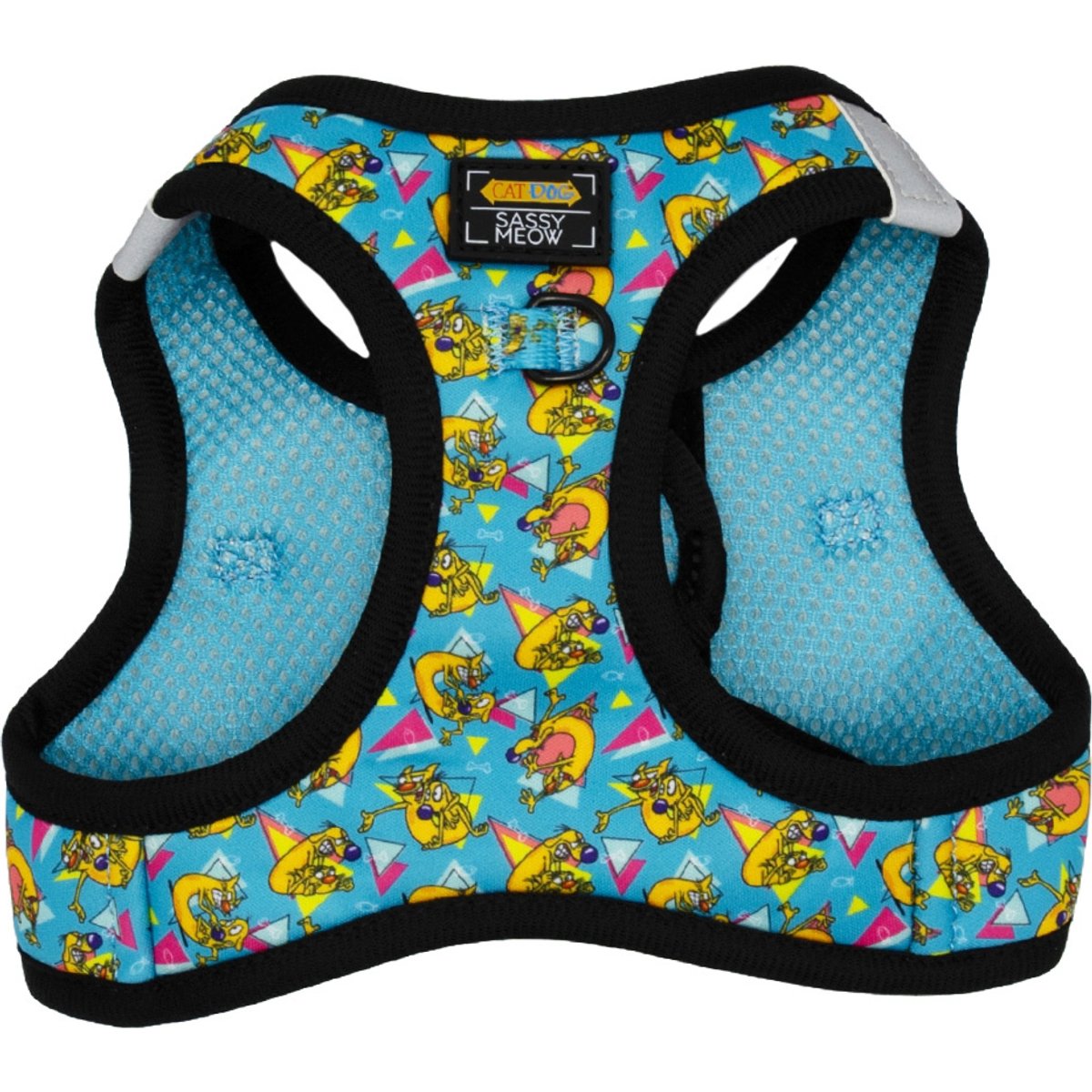 Sassy Woof Nickelodeon CatDog Step-in Cat Harness, Blue, Medium: 16 to 18-in chest