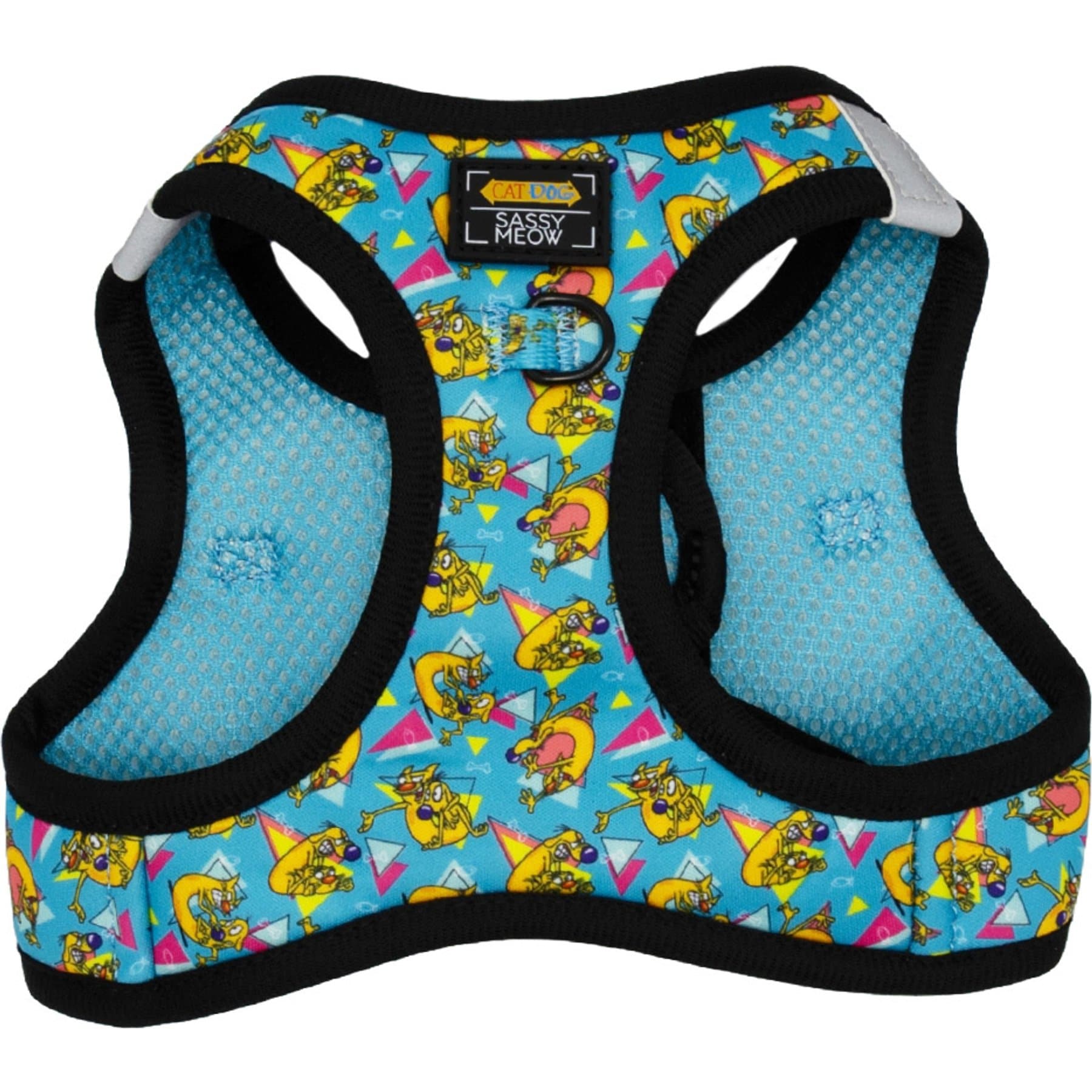 Sassy Woof Nickelodeon CatDog Step-in Cat Harness, Blue, Small: 14.5 to 16-in chest
