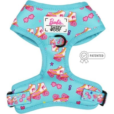Sassy Woof Sassy Woof On a Roll Dog Harness, Blue, XX-Small: 10 to 14-in chest