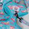 Show in main carousel: Sassy Woof On A Roll Dog Harness & Leash, Teal, Small: 16 to 21-in chest slide 4 of 7