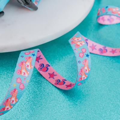 Show full view: Sassy Woof On a Roll Dog Leash, Blue, 5-ft long, 4/5-in wide slide 4 of 4