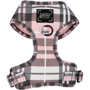 Sassy Woof Pawberry Dog Adjustable Harness, Pink