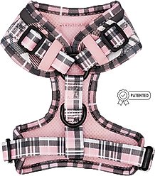 Sassy Woof Pawberry Dog Adjustable Harness, Pink, Small: 16 to 21-in chest slide 2 of 5