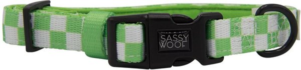 Show full view: Sassy Woof Powerpuff Girls Dog Collar, Green, Small: 9.5 to 13-in neck, .60-in wide slide 2 of 6