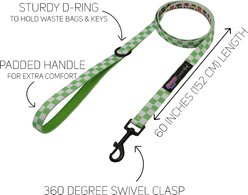 Sassy Woof Powerpuff Girls Dog Leash, 5-ft long, 4/5-in wide, Green slide 2 of 5