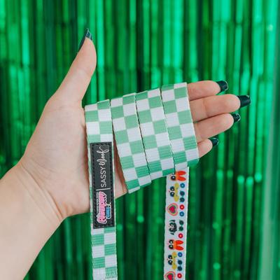 Show full view: Sassy Woof Powerpuff Girls Dog Leash, 5-ft long, 4/5-in wide, Green slide 4 of 5