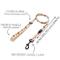 Show in main carousel: Sassy Woof P.S. I Woof You Dog Leash, Beige, 5-ft long, 3/4-in wide slide 4 of 7