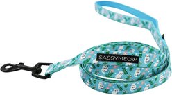 Sassy Woof Purrs & Petals Cat Leash, 6-ft long