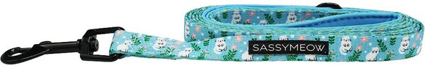 Show full view: Sassy Woof Purrs & Petals Cat Leash, 6-ft long slide 2 of 4