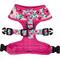 Show in main carousel: Sassy Woof Reversible Dog Harness, Floral Frenzy, Pink, Medium slide 2 of 5