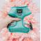Show in main carousel: Sassy Woof Reversible Wag Your Teal Dog Harness, Teal, Medium slide 6 of 9