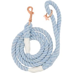 Sassy Woof Rope Dog Leash, Azul