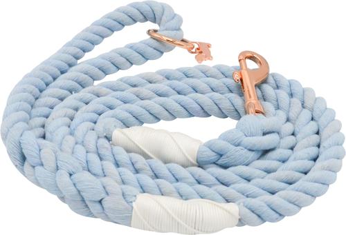 Show full view: Sassy Woof Rope Dog Leash, Azul slide 2 of 6