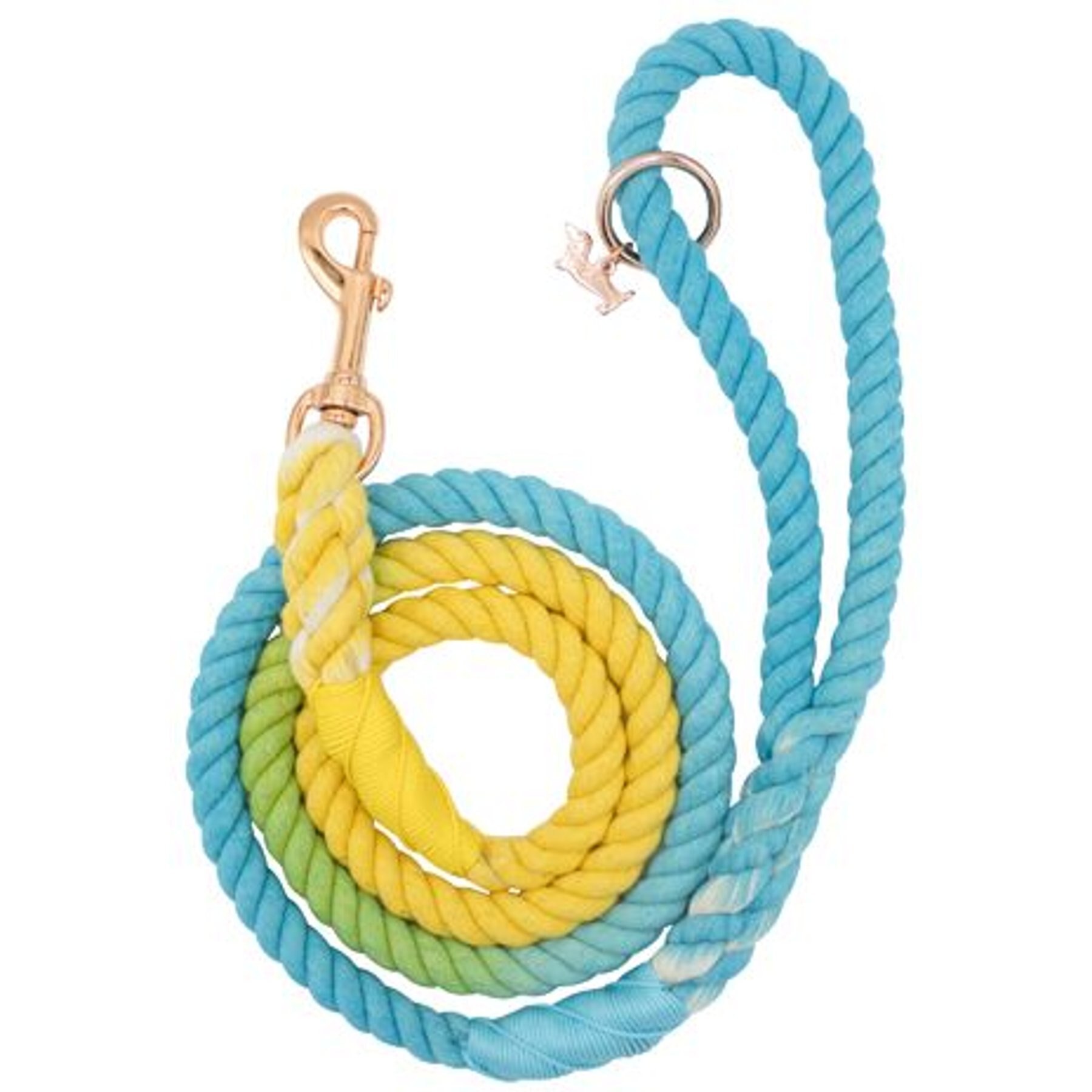 Sassy Woof Rope Dog Leash, Bubbles