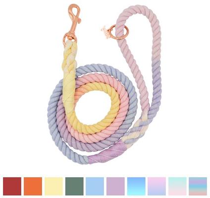 Show full view: Sassy Woof Rope Dog Leash, Caroline slide 5 of 7