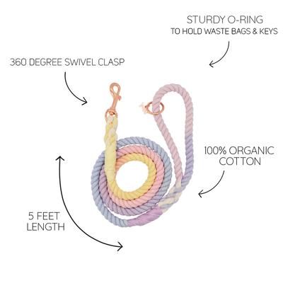 Show full view: Sassy Woof Rope Dog Leash, Caroline slide 6 of 7