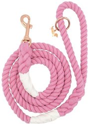 Sassy Woof Rope Dog Leash, Cotton Candy