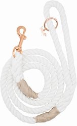 Sassy Woof Rope Dog Leash, Dove