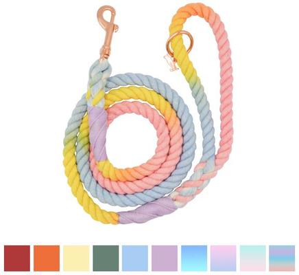 Show full view: Sassy Woof Rope Dog Leash, Fiesta slide 4 of 6