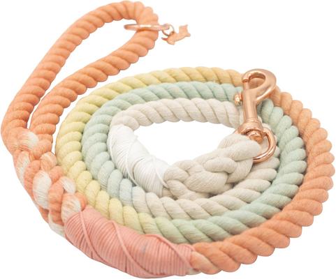 Show full view: Sassy Woof Rope Dog Leash, Honeydew slide 3 of 6