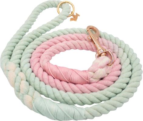 Show full view: Sassy Woof Rope Dog Leash, La Jolie Fleur slide 2 of 6