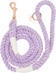Sassy Woof Rope Dog Leash, Lavender