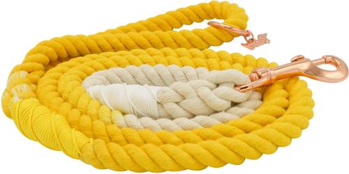 Show full view: Sassy Woof Rope Dog Leash, Lemon Drop slide 3 of 6