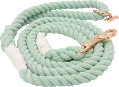 Show full view: Sassy Woof Rope Dog Leash, Mint to Be slide 2 of 7
