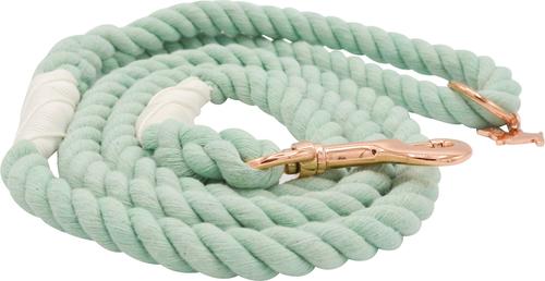Show full view: Sassy Woof Rope Dog Leash, Mint to Be slide 3 of 7