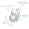Show in main carousel: Sassy Woof Rope Dog Leash, Mint to Be slide 5 of 7