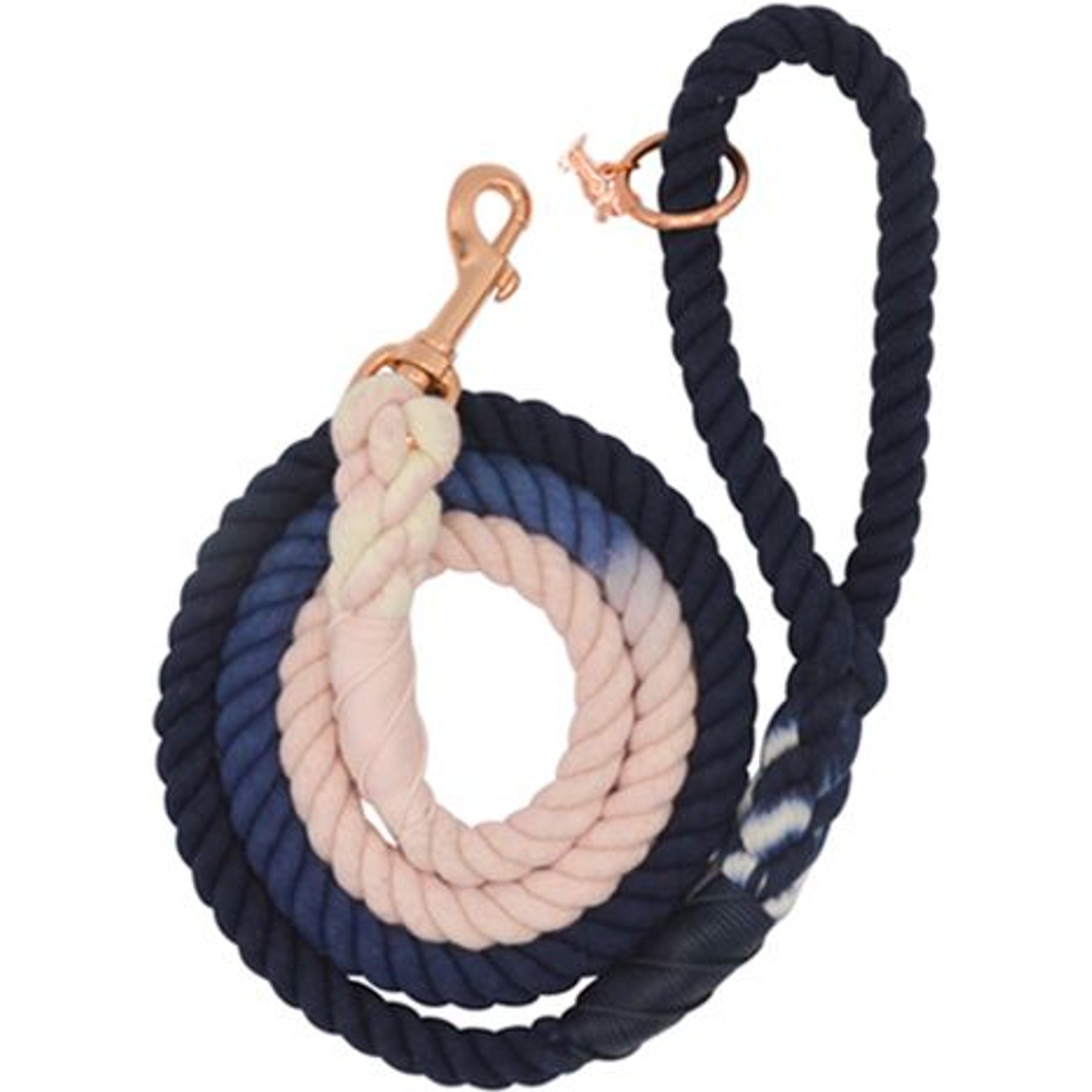 Sassy Woof Rope Dog Leash, Moonlight