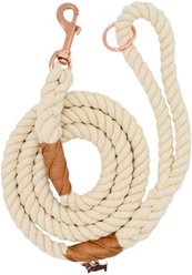 Sassy Woof Rope Dog Leash, Natural
