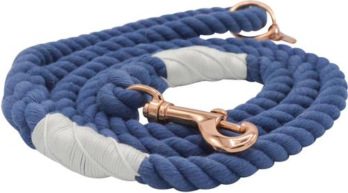 Show full view: Sassy Woof Rope Dog Leash, Nautical slide 3 of 7