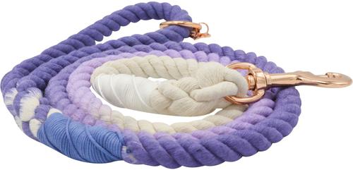 Show full view: Sassy Woof Rope Dog Leash, Ombre Purple slide 3 of 6