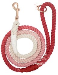 Sassy Woof Rope Dog Leash, Poppy