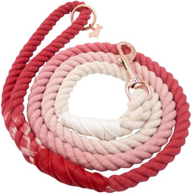 Show full view: Sassy Woof Rope Dog Leash, Poppy slide 3 of 6