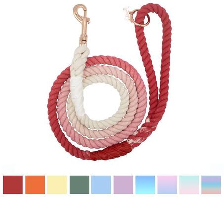 Show full view: Sassy Woof Rope Dog Leash, Poppy slide 4 of 6