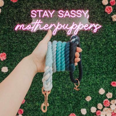 Show full view: Sassy Woof Rope Dog Leash, Romeo slide 4 of 7