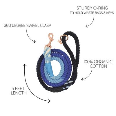 Show full view: Sassy Woof Rope Dog Leash, Romeo slide 6 of 7