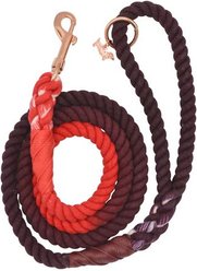 Sassy Woof Rope Dog Leash, Ruby