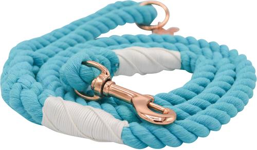 Show full view: Sassy Woof Rope Dog Leash, Seaside slide 3 of 6