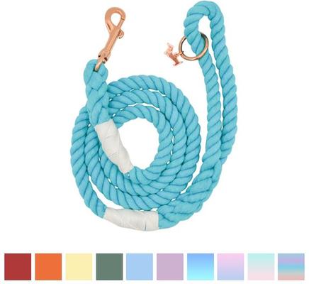 Show full view: Sassy Woof Rope Dog Leash, Seaside slide 4 of 6