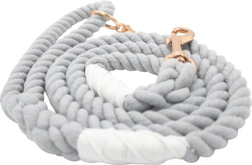 Show full view: Sassy Woof Rope Dog Leash, Serenity slide 3 of 6