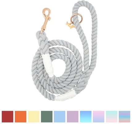 Show full view: Sassy Woof Rope Dog Leash, Serenity slide 4 of 6